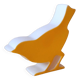 Vase oiseaux Élisabeth Hertzfeld