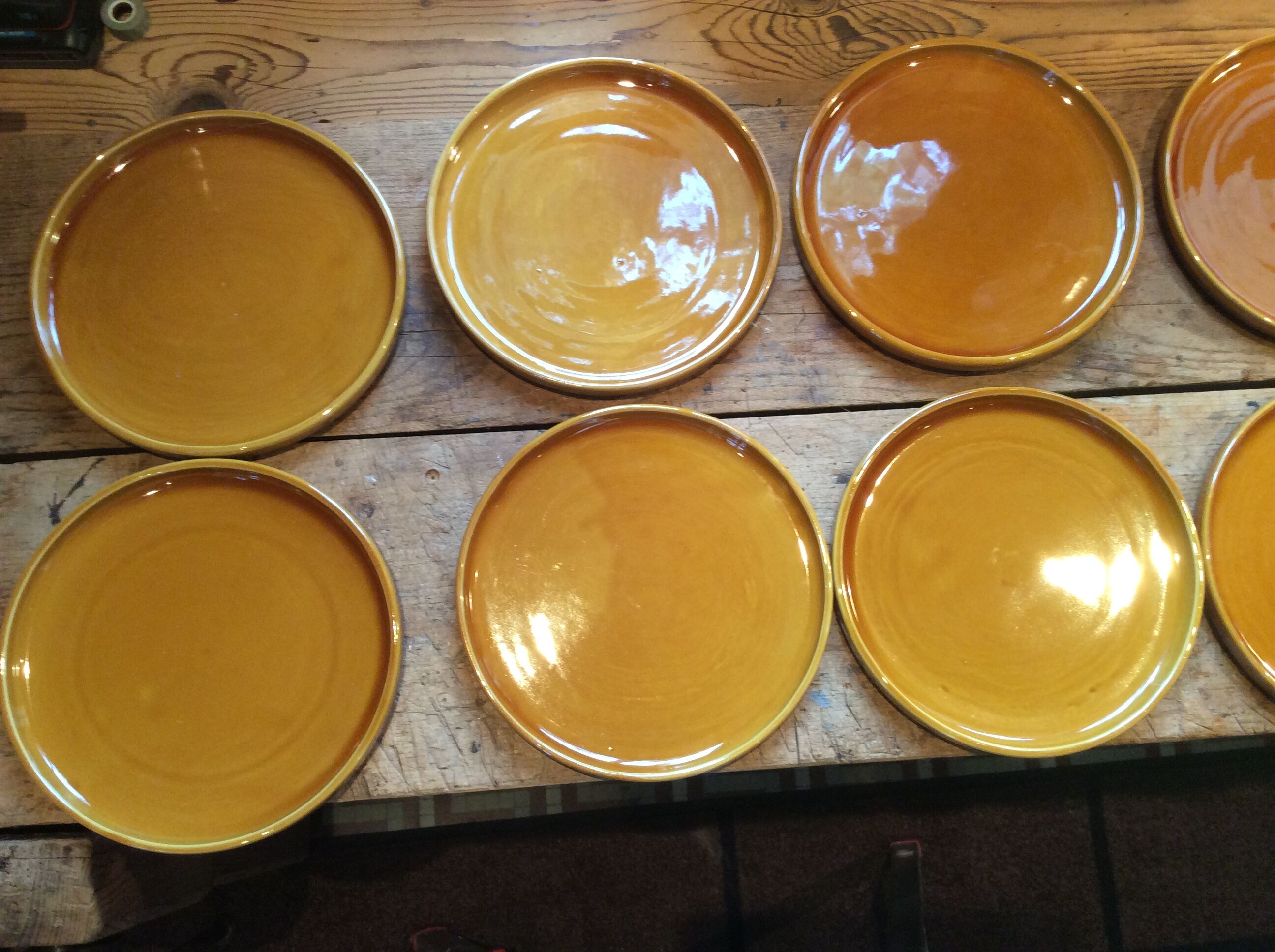 Set of 12 plates vintage