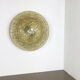 Modernist glass and metal ceiling light by Doria Lights, 1970s, Germany