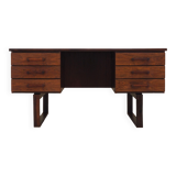 Rosewood desk, Danish design, 1960s, designer: Torben Valeur & Henning Jensen, manufacturer: Dyrlund