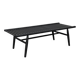 Contemporary slatted wood bench by Stellar Works, 2000s