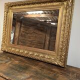 Large vintage gold mirror
