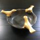 3 gold bird empty pocket
