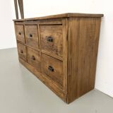 Six-drawer workshop cabinet