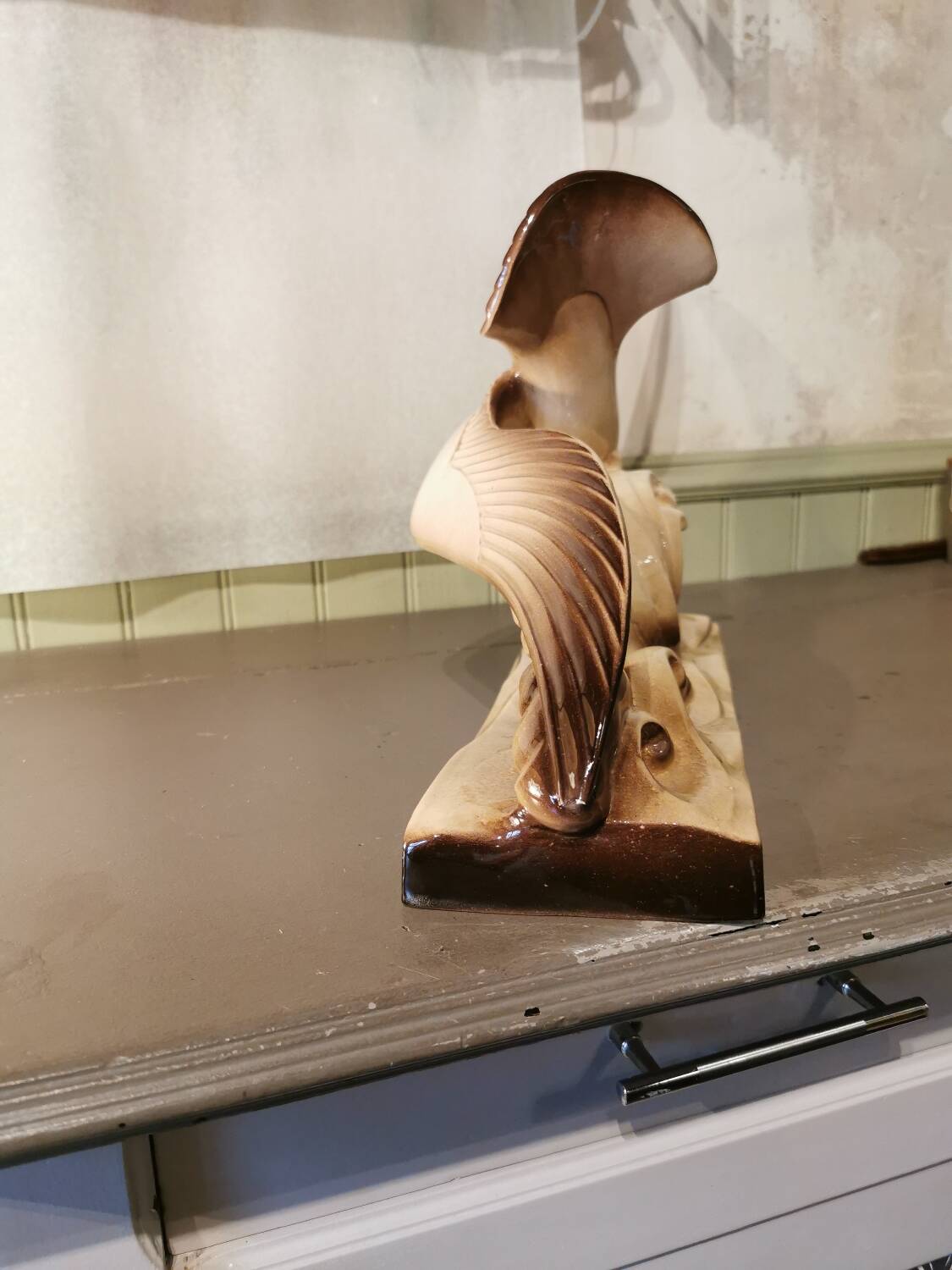 Art Deco Ceramic Bird