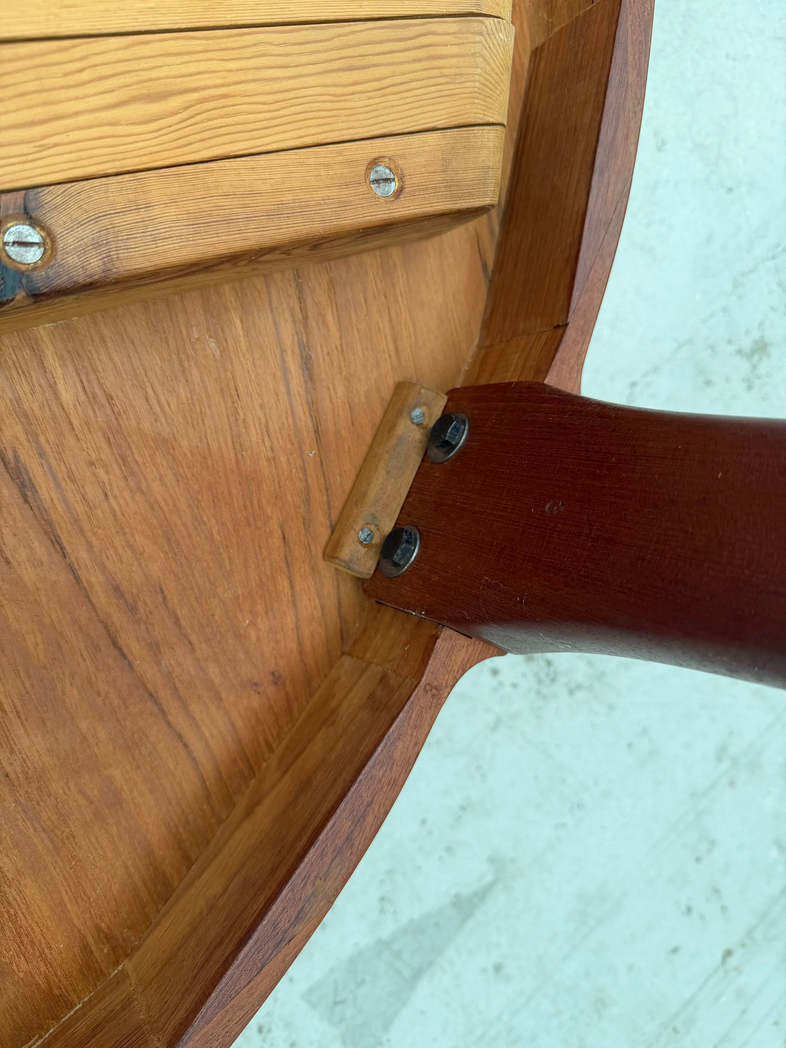 Dining table by Kofod Larsen for Faarup Mobelfabrik in teak, Denmark 1960.