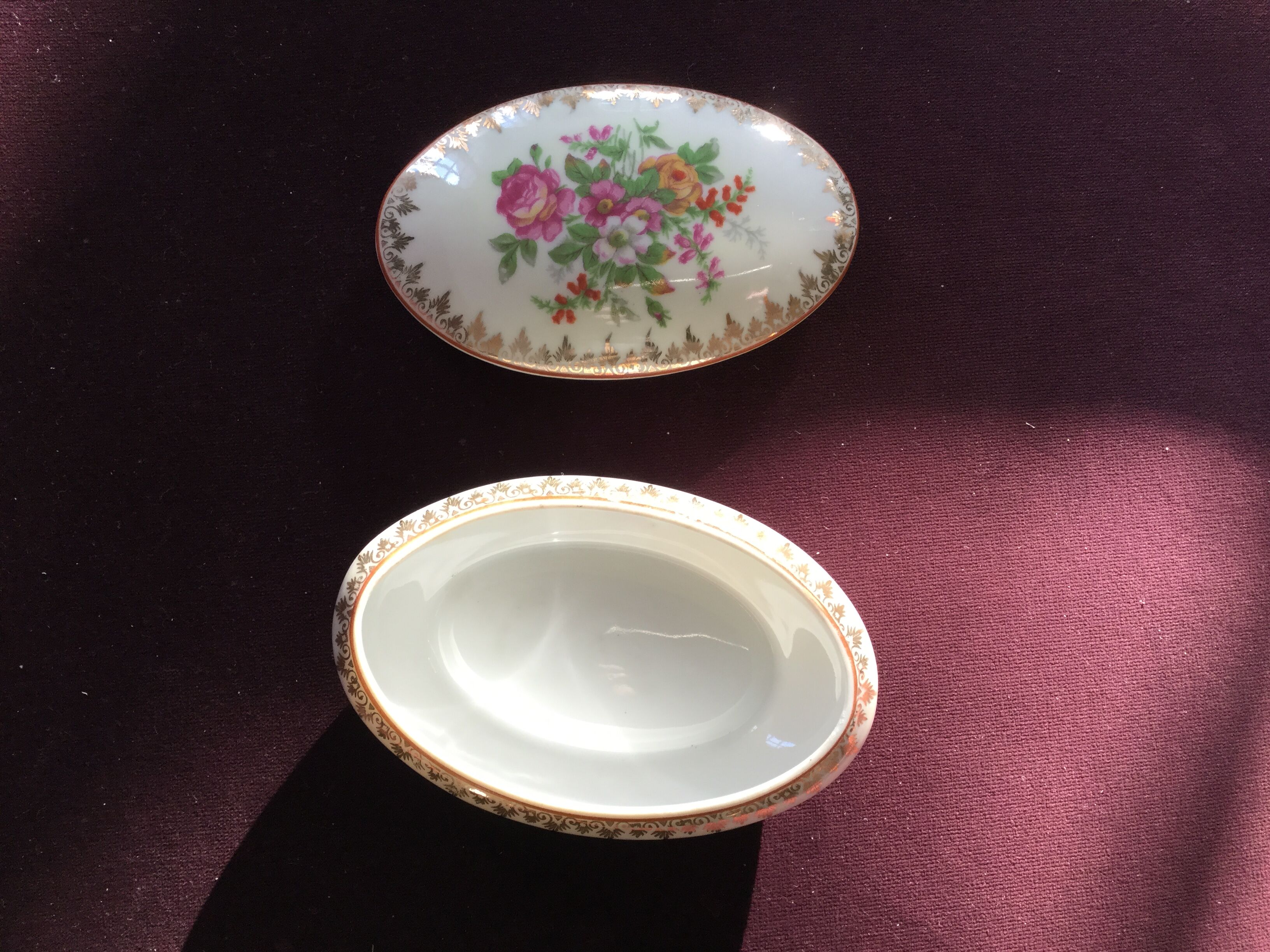 Limoges porcelain candy