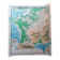 Old physical France map N°11 Hatier Kaeppelin cardboard.