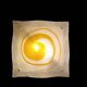 Mazzega two-tone Murano glass wall lamp, Italy 1970