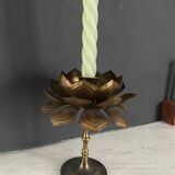 Bougeoir fleur de lotus