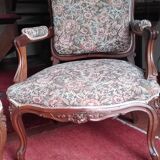 Pair chairs Regency XIX