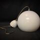 Vintage 60s enameled metal pendant light – retro lamp