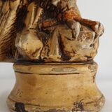 Vintage plaster eagle statue