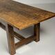 Table de monastère belge en chêne 280 cm