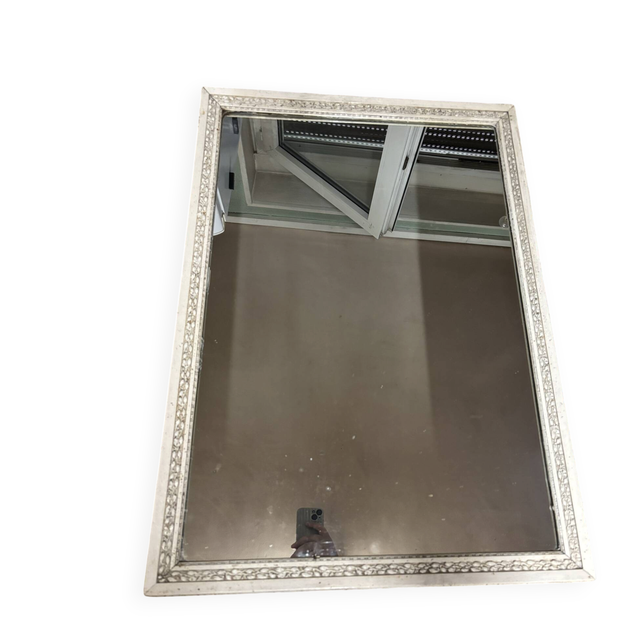 Miroir ancien moulure en bois