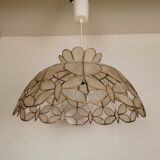 Mother-of-pearl "butterfly" hanging lamp