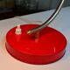 Red 1960s chicken lamp