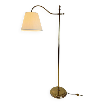 Reading lamp from a luxury hotel, signed Chapman USA, originally from the Hotel George V, Four Seasons Paris