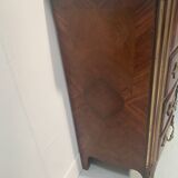 20th century rosewood and mahogany chest of drawers