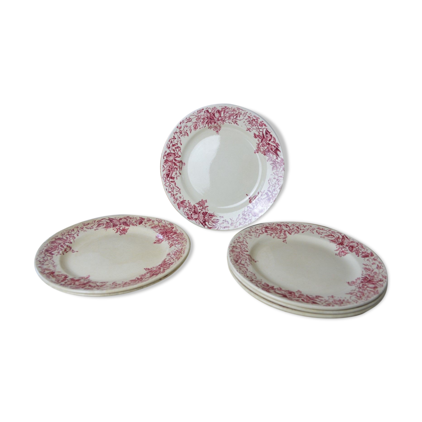 Set of plates Becfigues