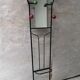 Wall rack on vintage stand 50s