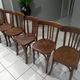 Suite of 6 chairs of Bistrot Luterma year 1950