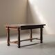 Modernist oak dining table, France, 1940–1950