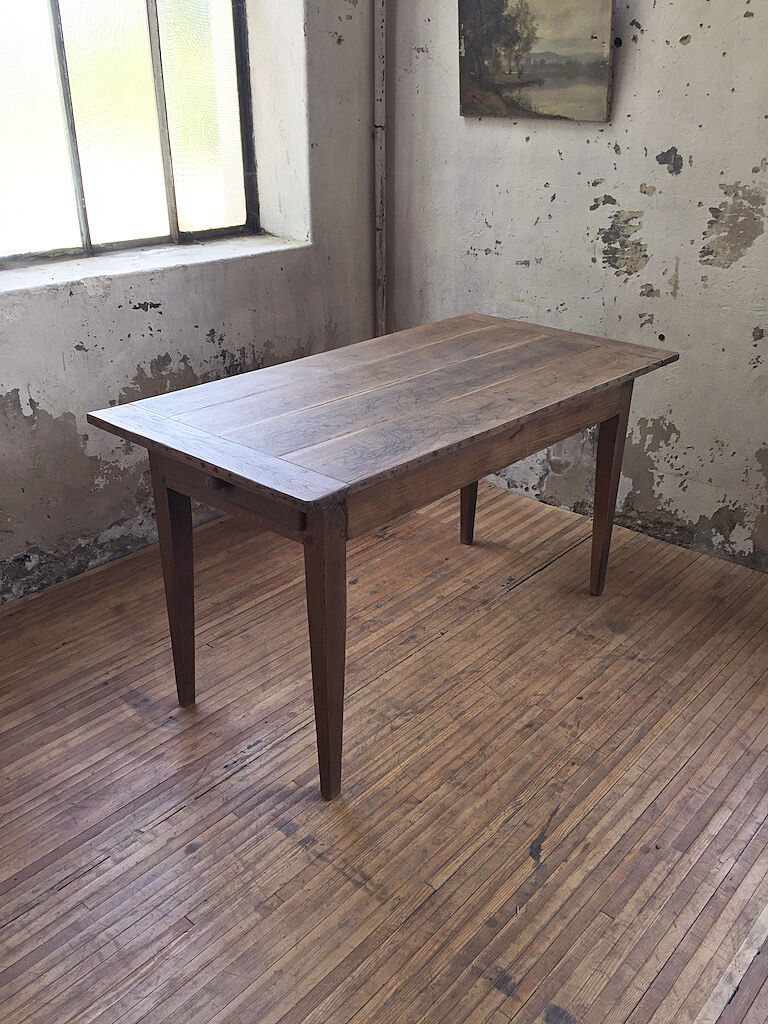 Oak farm table