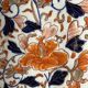 China, shaped porcelain with polychrome Imari decoration, 20th century.