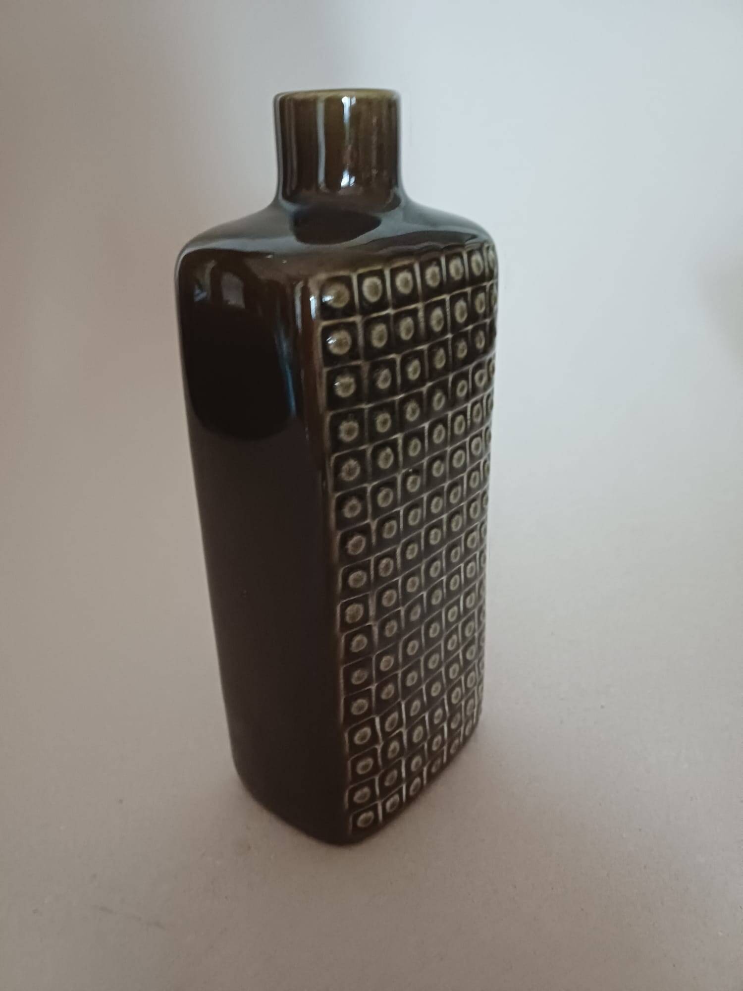 Rörstrand Vase Kub n°5 in stoneware – Gunnar Nylund – Scandinavian design, Sweden,