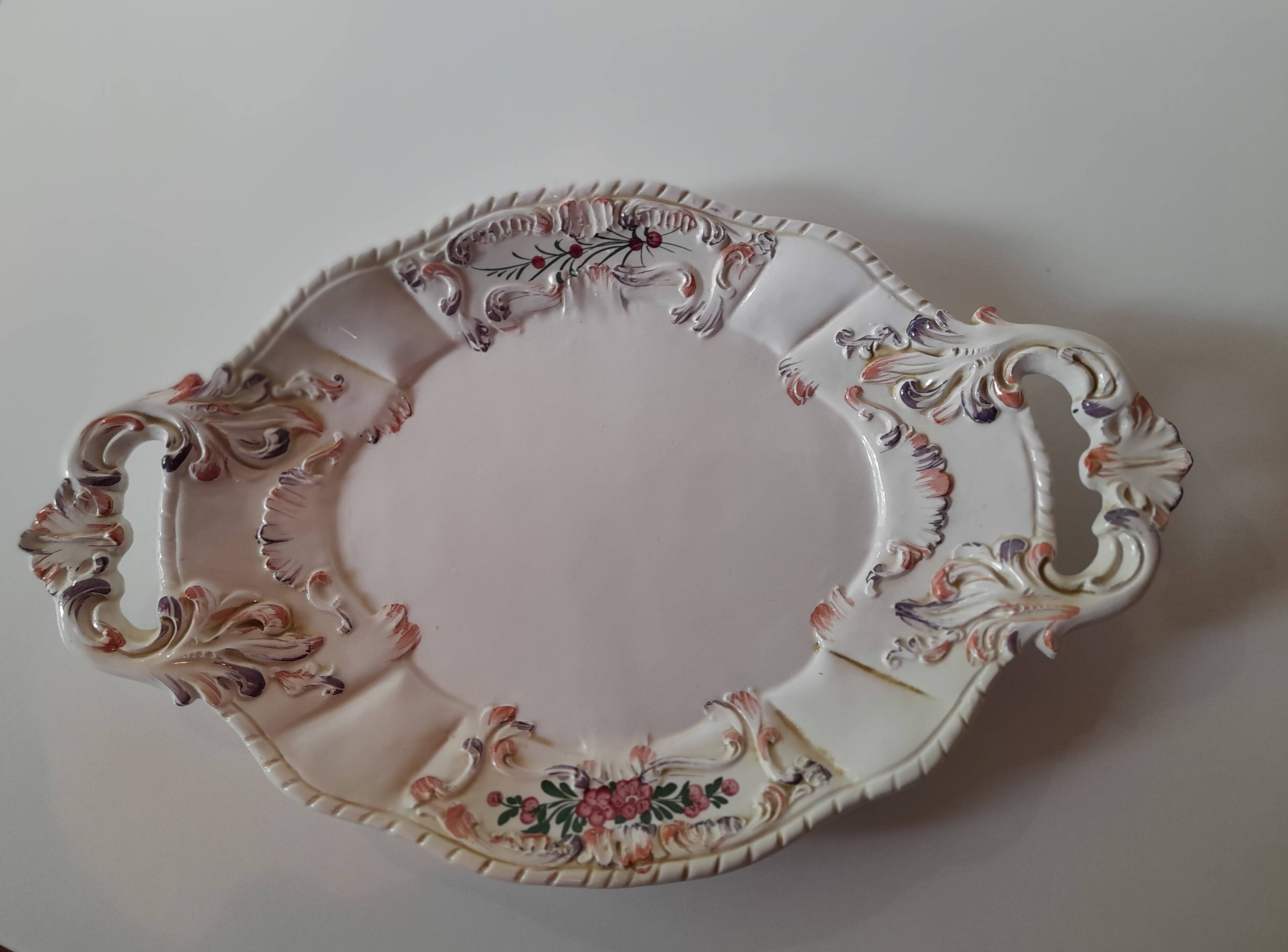 Bassano ceramic dish