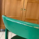 Chaise Bruno Rey Vintage Verte