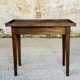 Small console / Side table in walnut 19th century