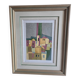 Lithograph Abderrahmane RAHOULE (1944) — "Village" dated 1995
