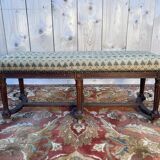 Louis XVI style bench-shaped footrest