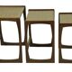 Tables pull-out vintage teak