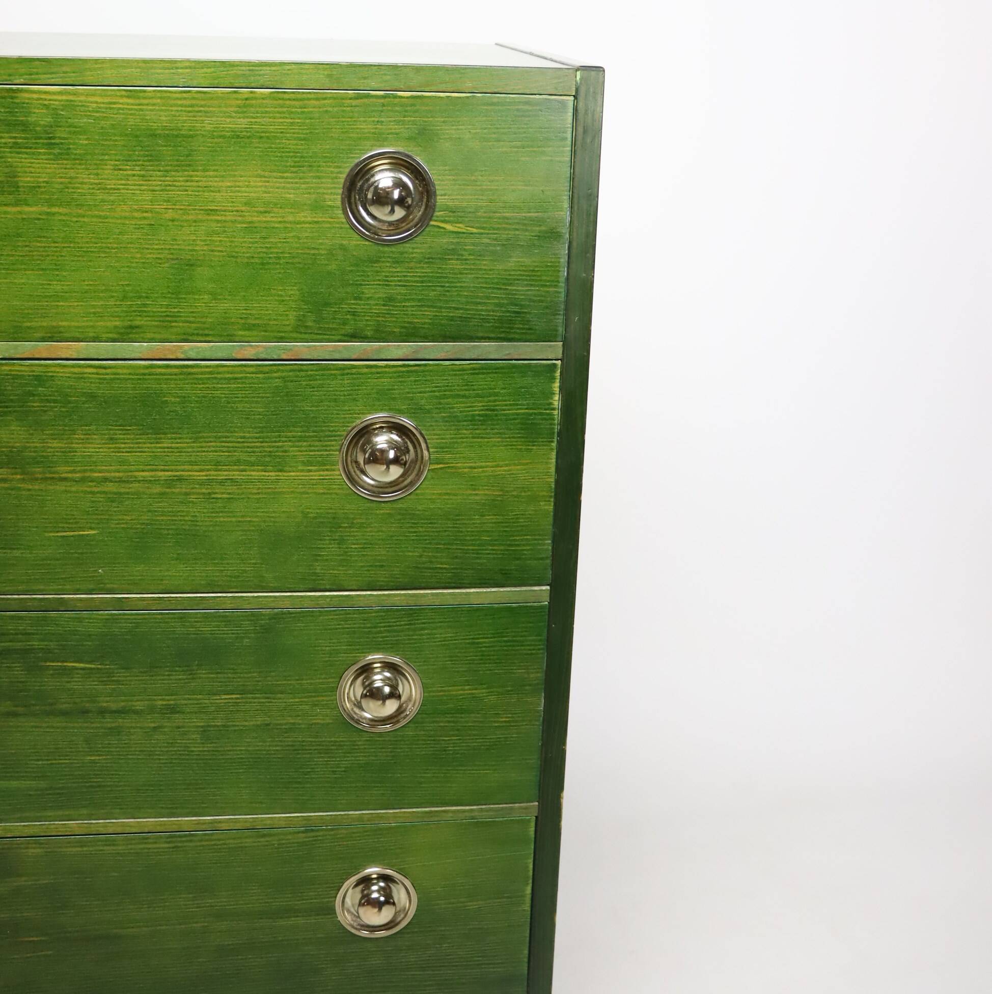 1970s six-drawer chest of drawers