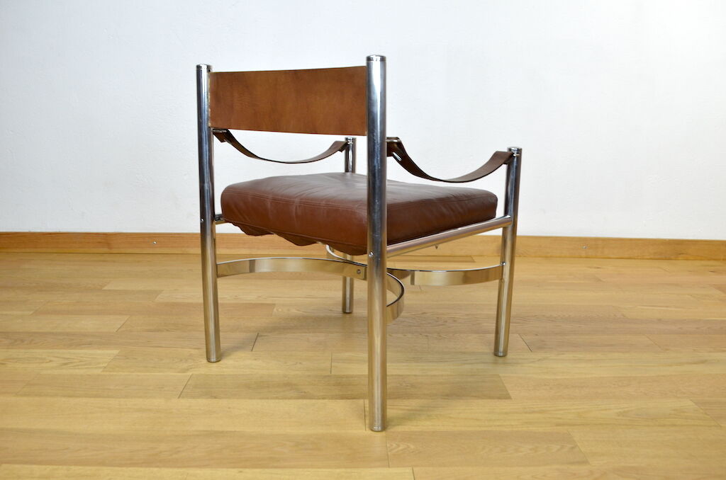 Pair of Vintage Armchairs Edition Dada Industrial Design, Italy 1970