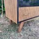 Scandinavian style wooden chest of drawers