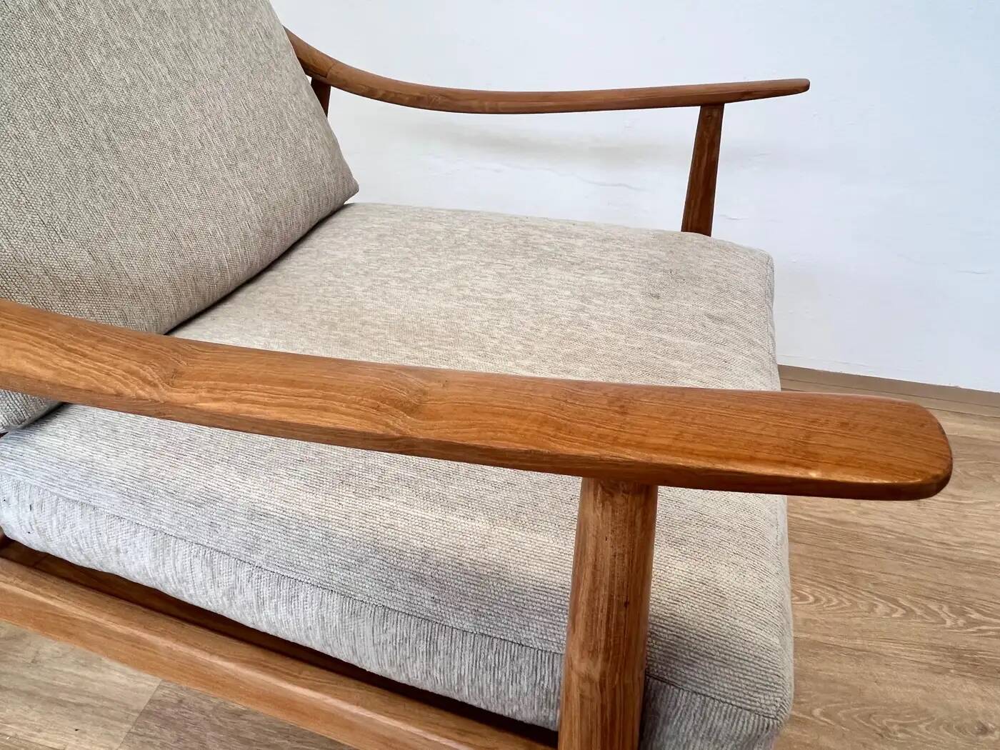 Pair of mid-century design Scandinavian armchairs - 1960s