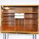 Teak secretary highboard from WK Möbel, 1960s