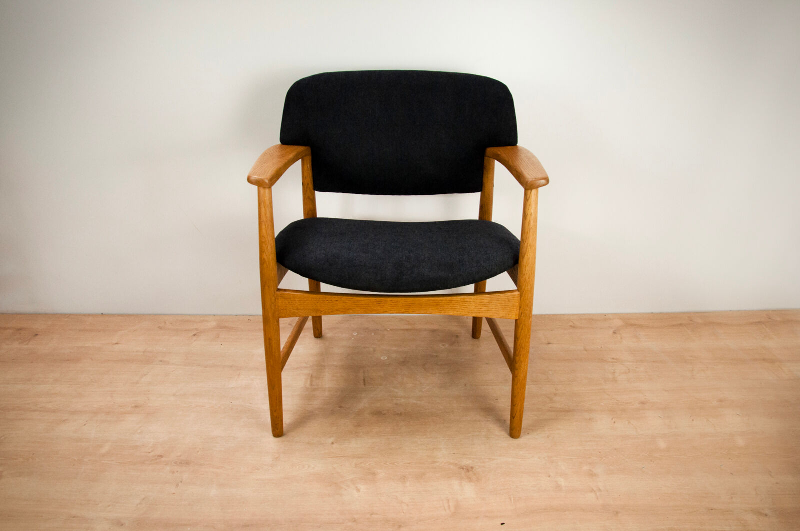 Mid-Century Armchairs by A. B. Madsen & E. Larsen, Set of 2
