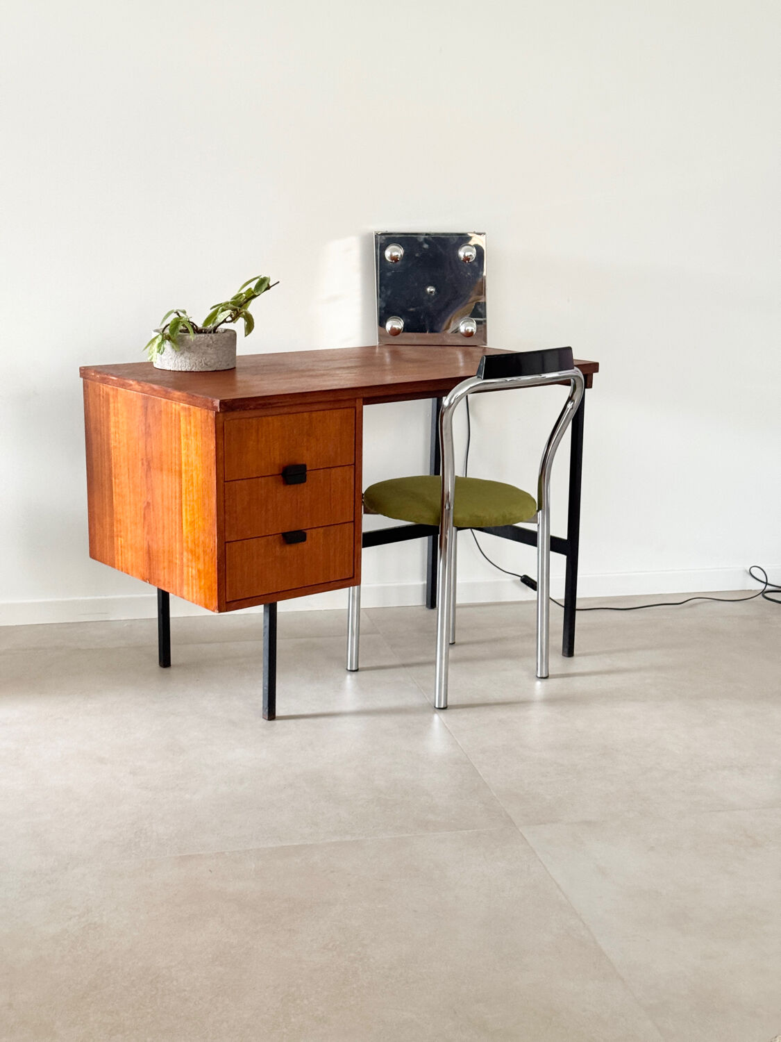 Vintage desk by Jacques HITIER 1950