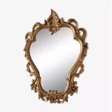 Miroir doré Louis XV - 47x34cm