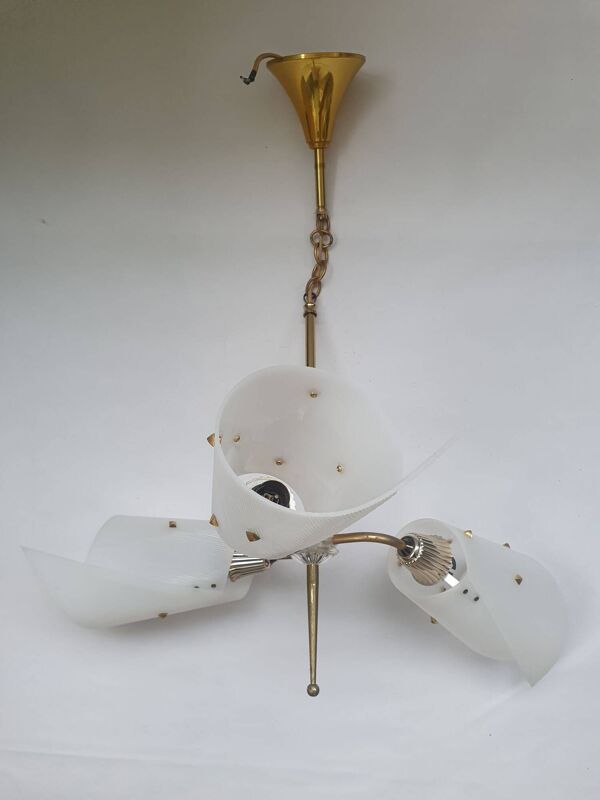 Lustre trois lumières rockabilly Guariche