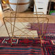 Vintage brass magazine holder - year 50-60