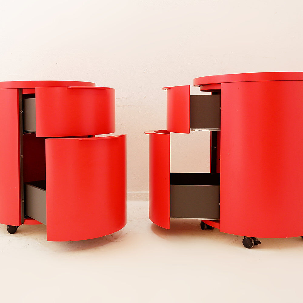Cylindrical drawer furniture set conga - thomas althaus for schönbuch