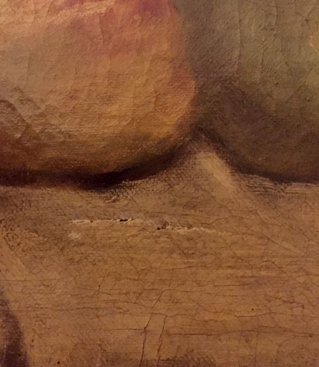 Painting oil on canvas 19th century