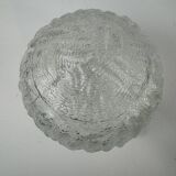 Lot of 3 vintage round glass pendants