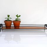 Mid-Century Modern Teak Tray: Scandinavian String Tray by NYBRO, Sweden